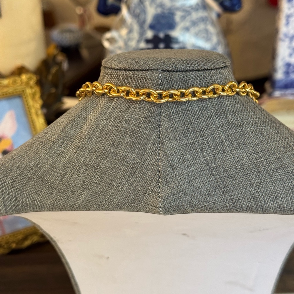 π LAUREN G ADAMS GOLD DOUBLE HEART NECKLACE! - Picture 7 of 11